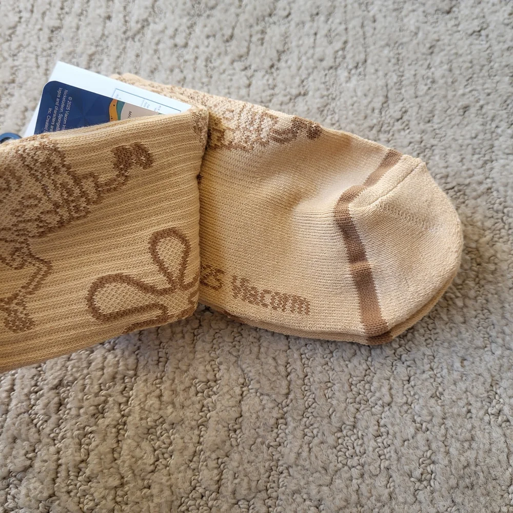 Men’s SpongeBob SquarePants Crew Socks – Beige – 1 Pair – NWT